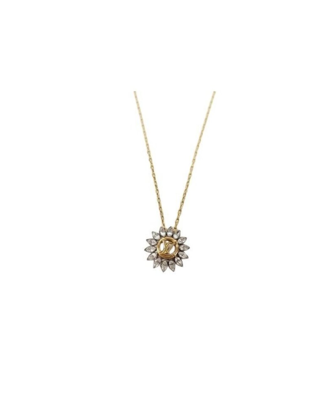 Louis Vuitton Necklace Collier LV Star Light Gold Metal